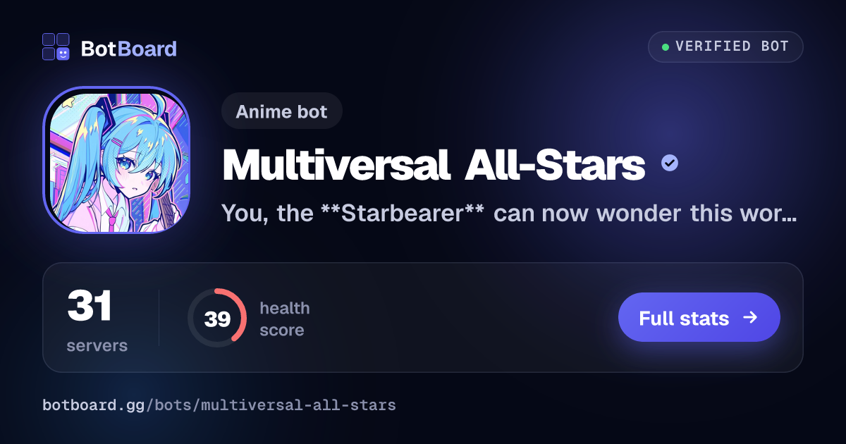 Share card for Multiversal All-Stars