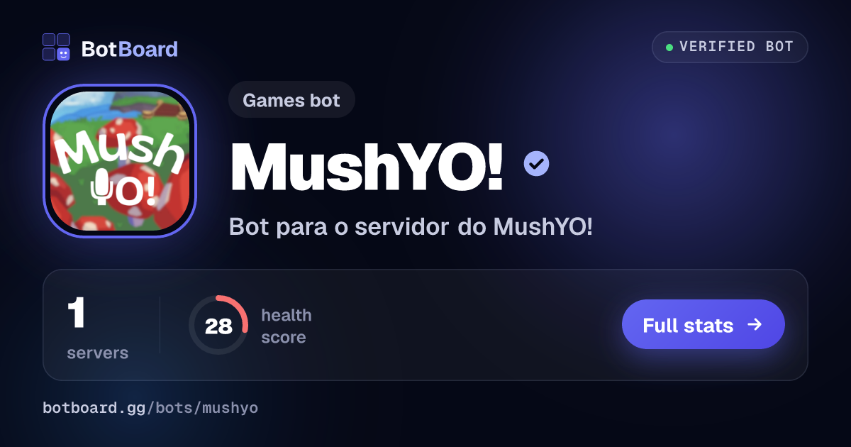 Share card for MushYO!