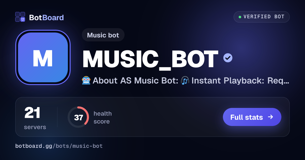 Share card for MUSIC_BOT