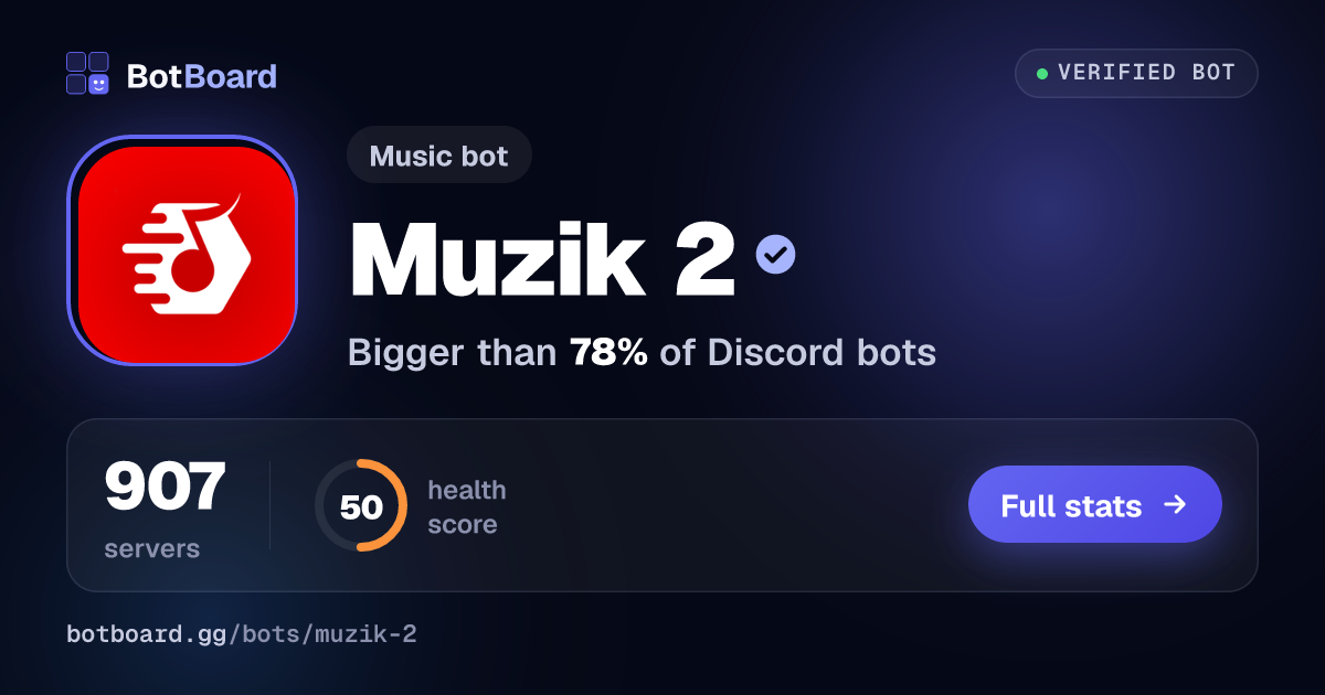 Share card for Muzik 2