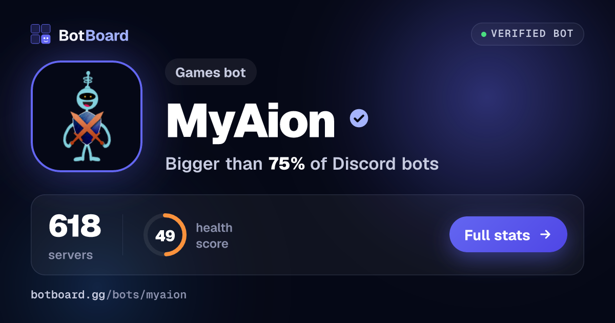 Share card for MyAion
