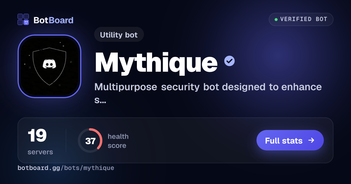 Share card for Mythique