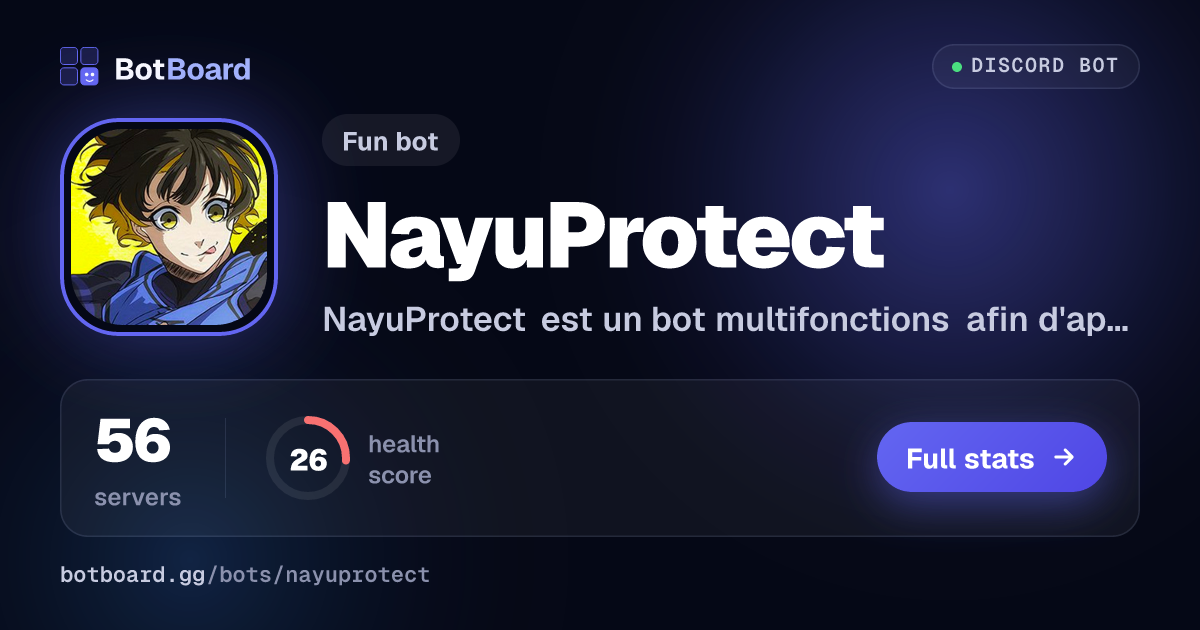 Share card for NayuProtect