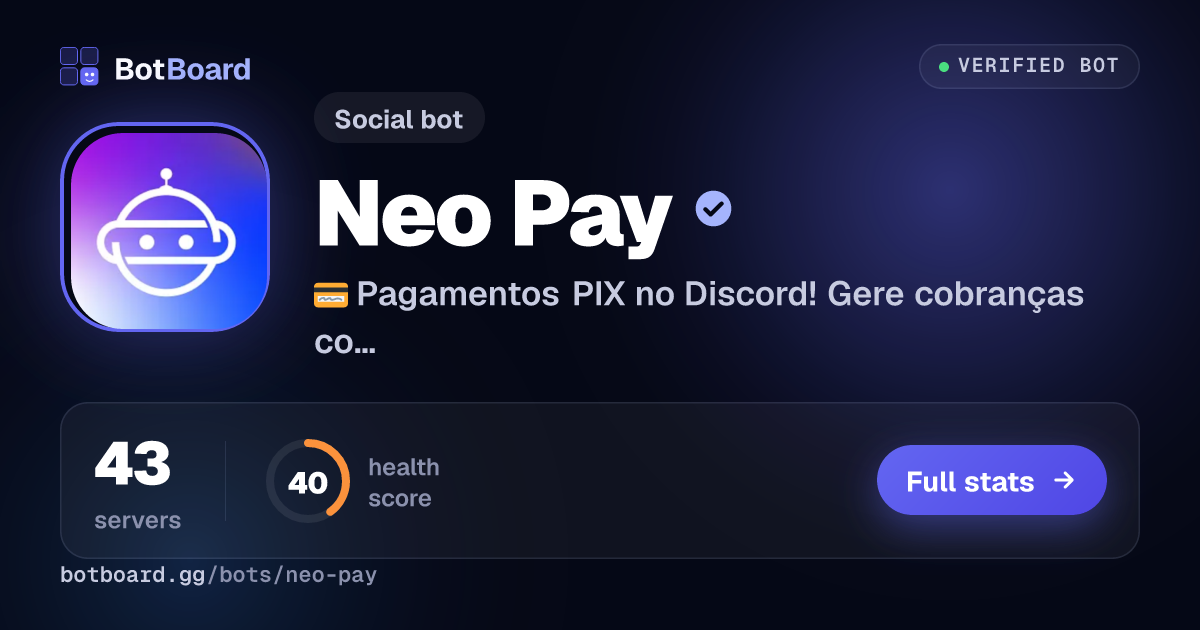 Share card for Neo Pay