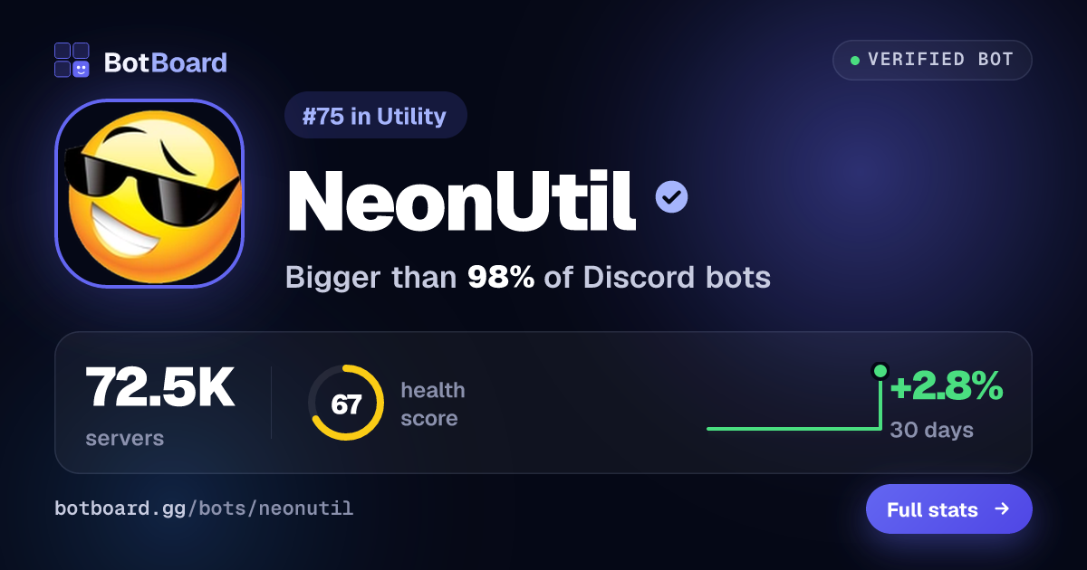 Share card for NeonUtil