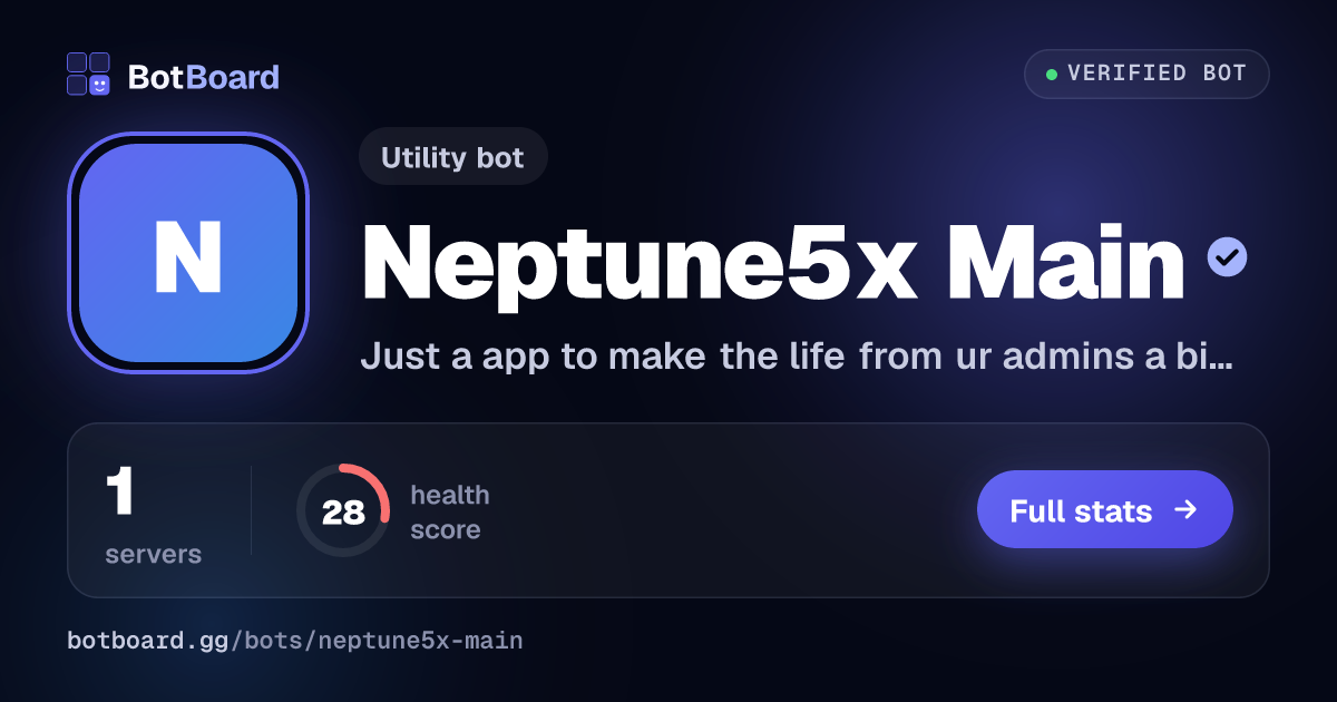 Share card for Neptune5x Main