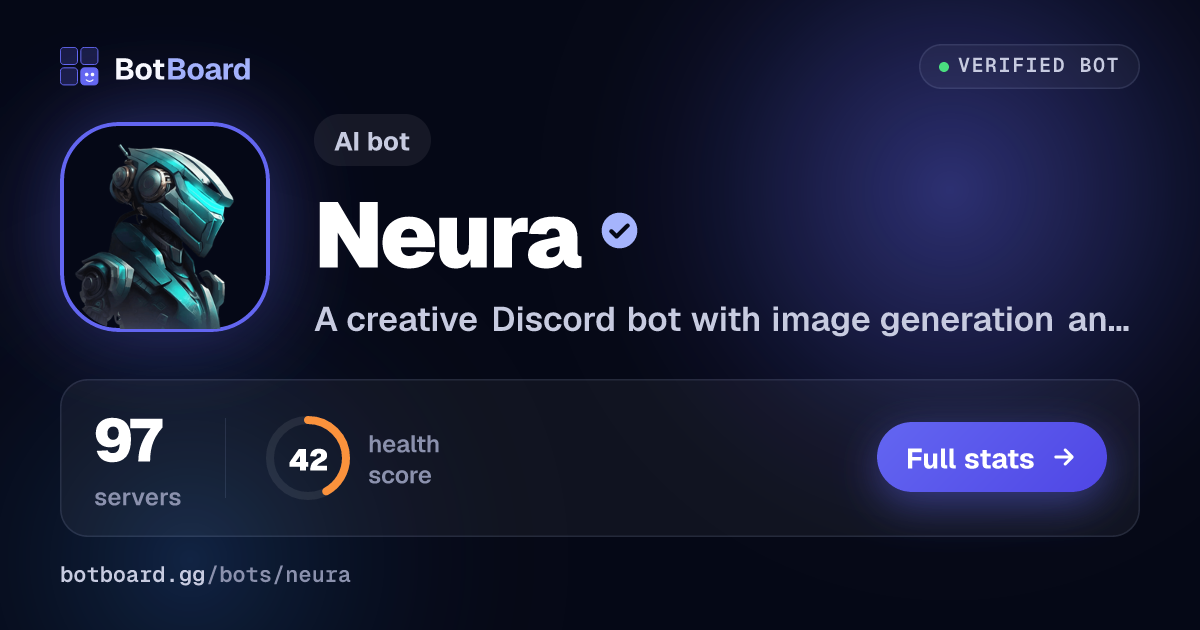 Share card for Neura