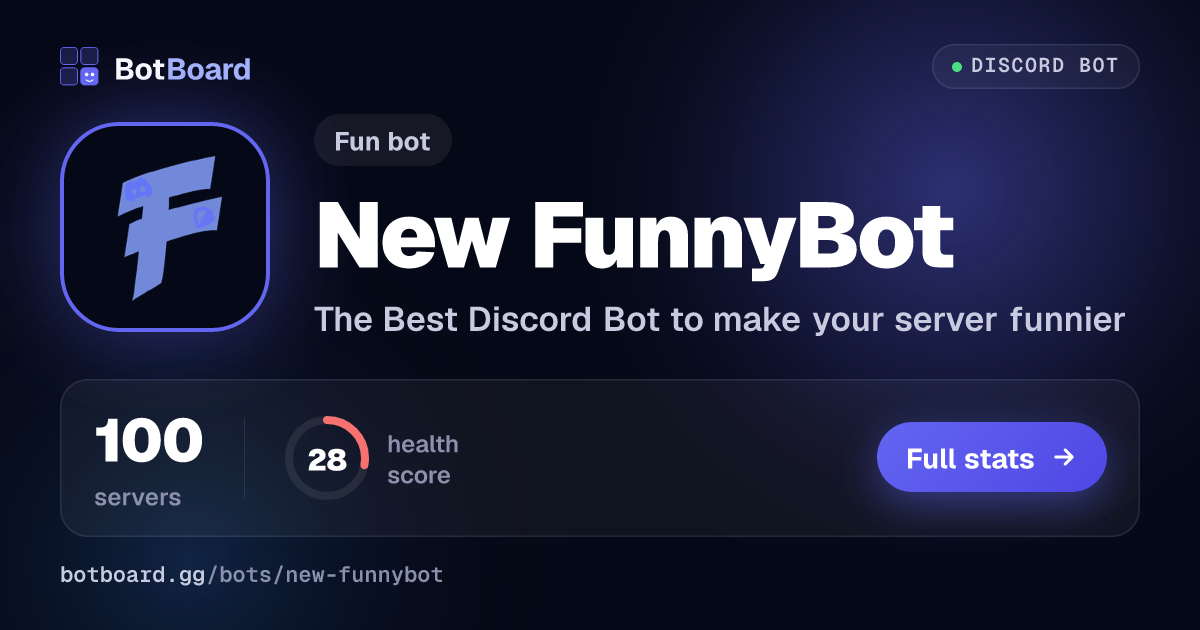Share card for New FunnyBot