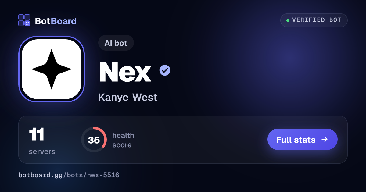 Share card for Nex