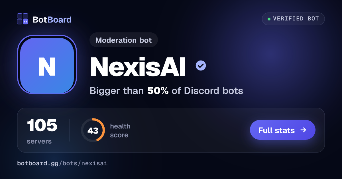 Share card for NexisAI