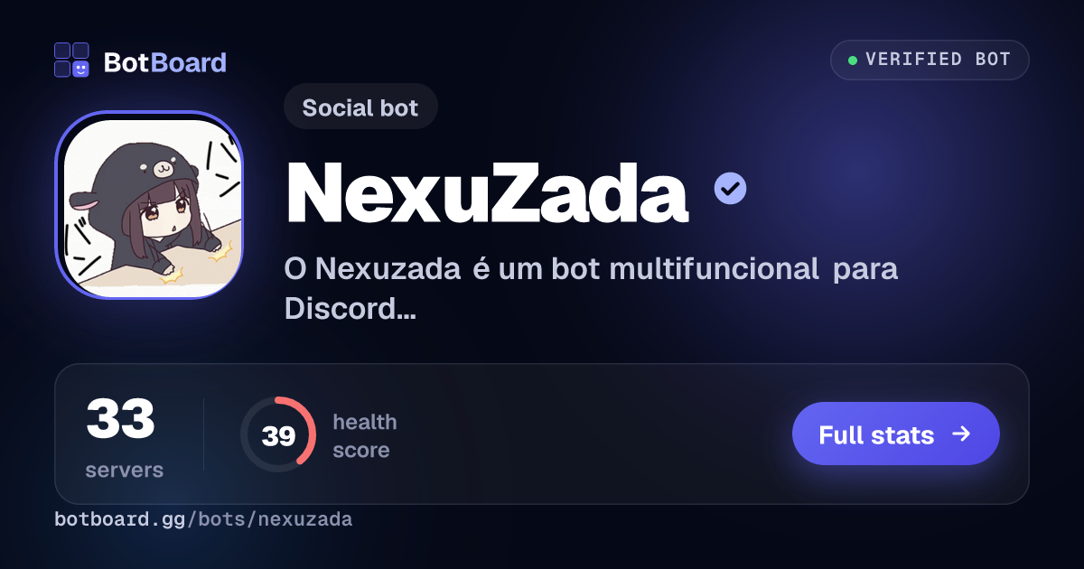 Share card for NexuZada