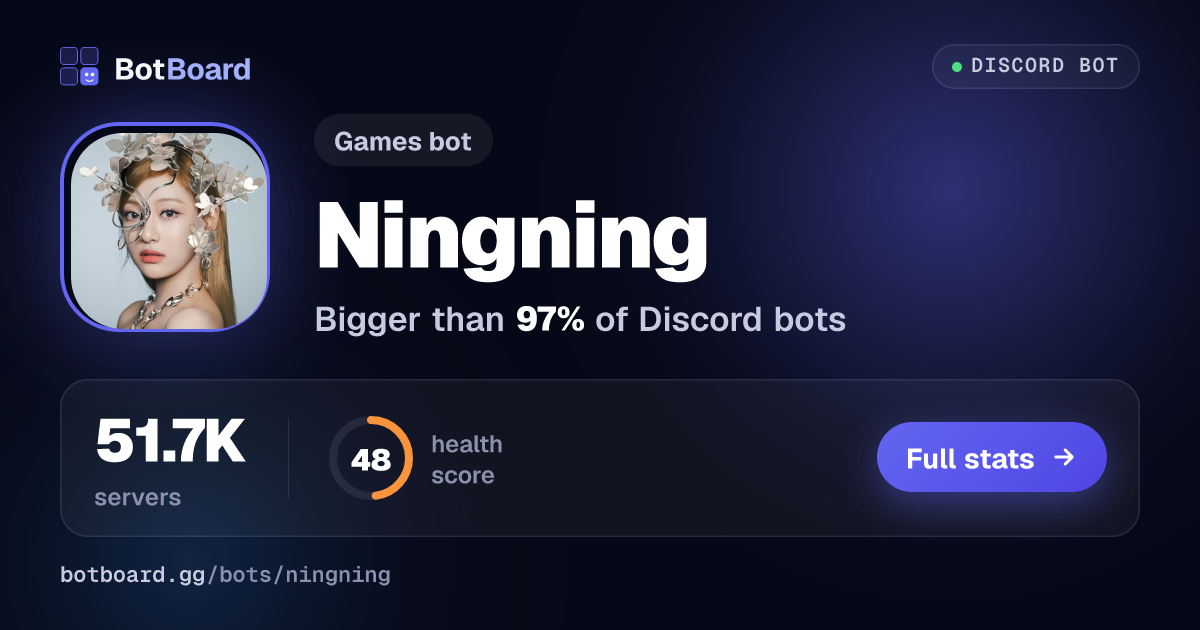 Share card for Ningning