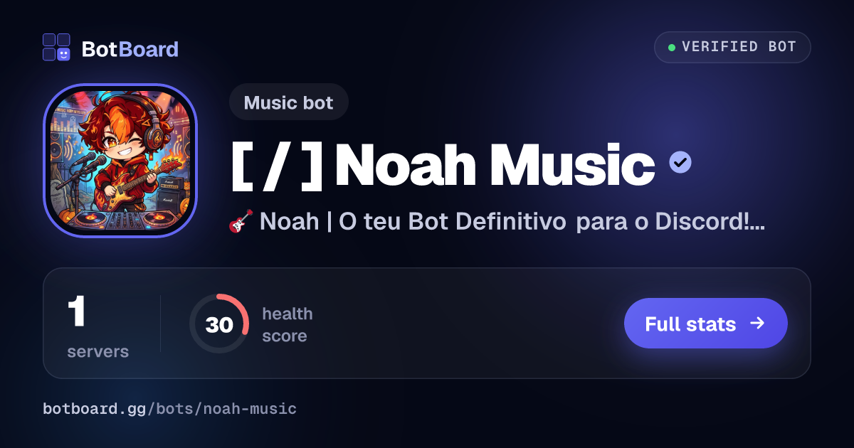 Share card for [ / ] Noah Music