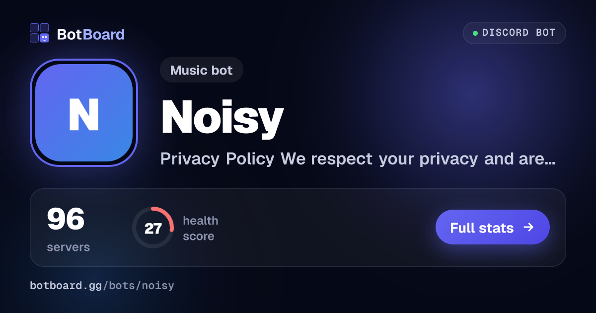Share card for Noisy