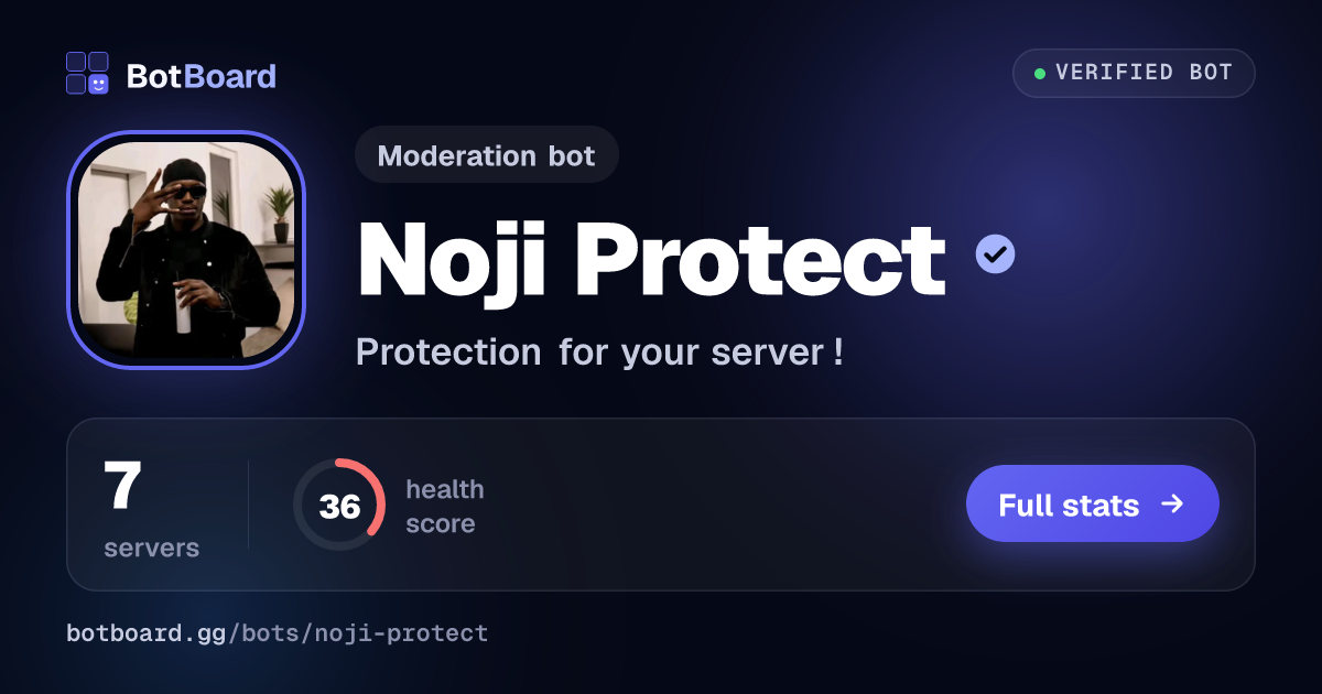 Share card for Noji Protect