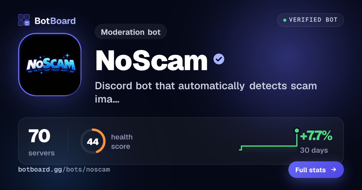 Share card for NoScam