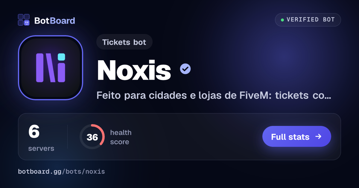 Share card for Noxis