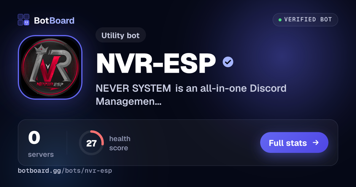 Share card for NVR-ESP