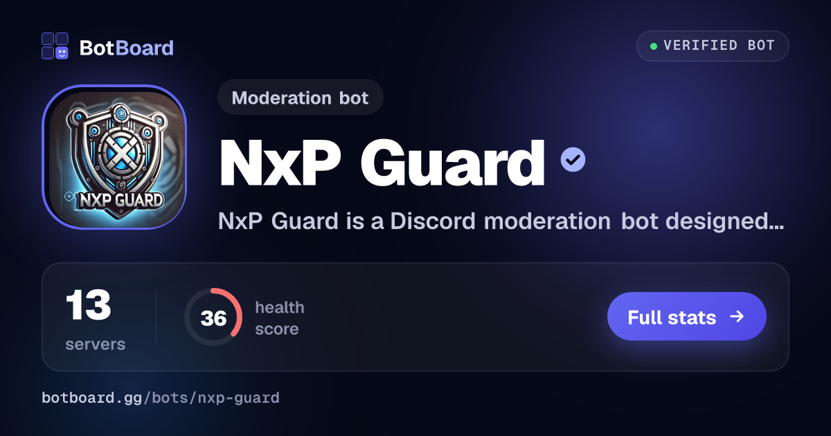 Share card for NxP Guard