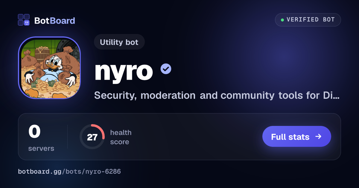 Share card for nyro