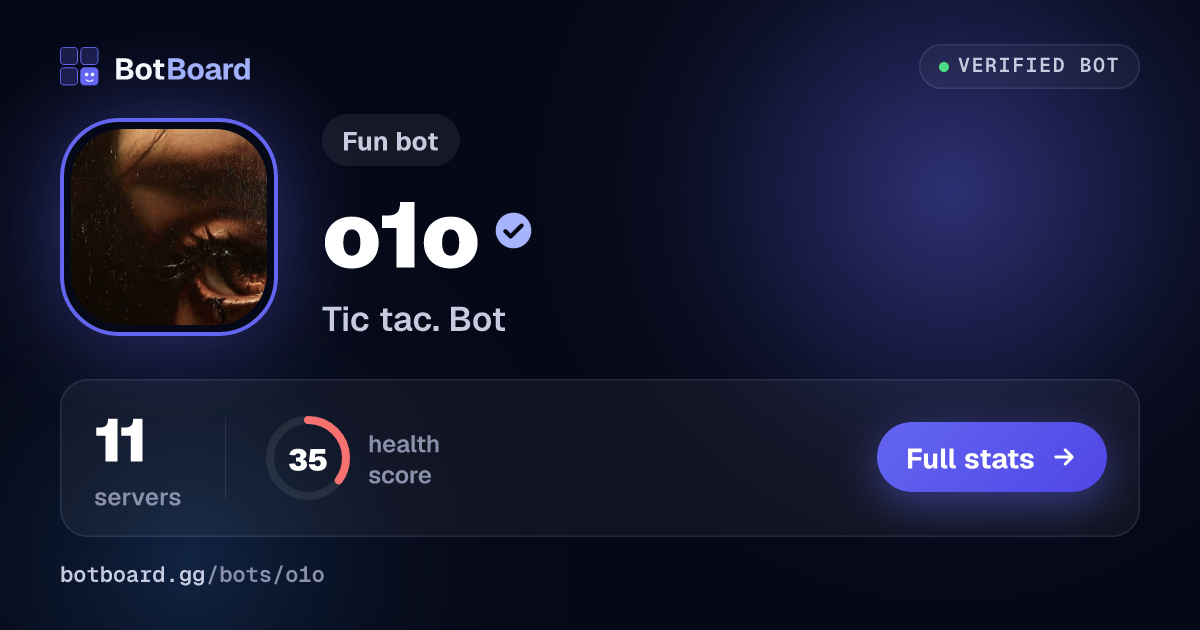 Share card for o1o