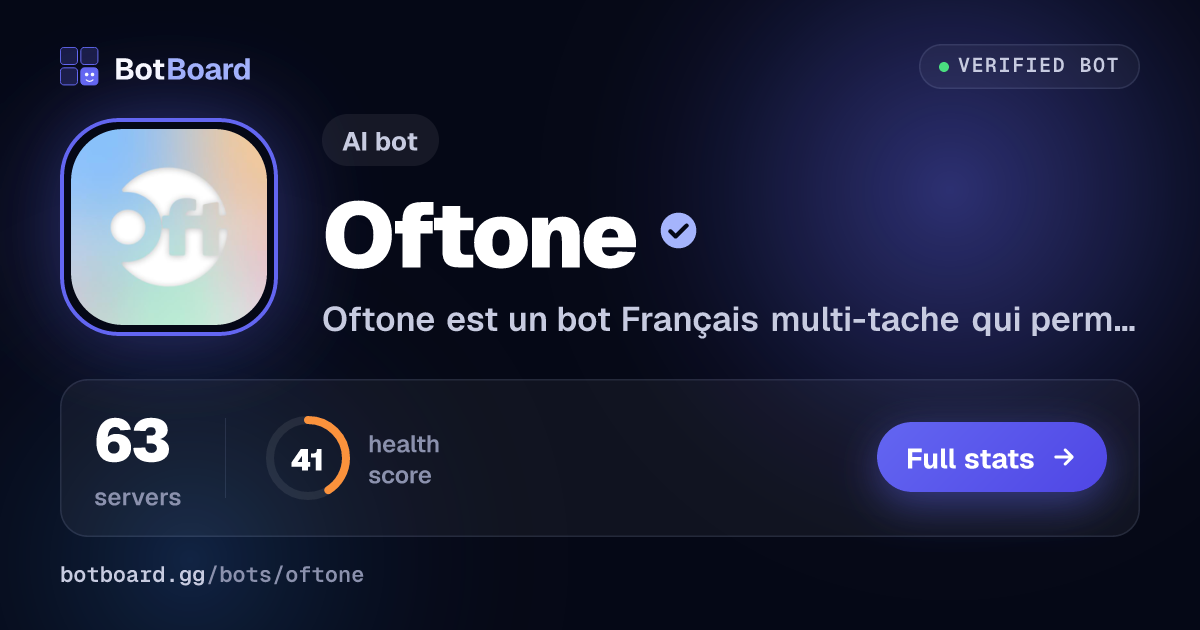 Share card for Oftone