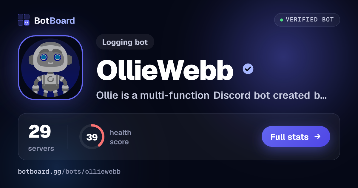 Share card for OllieWebb