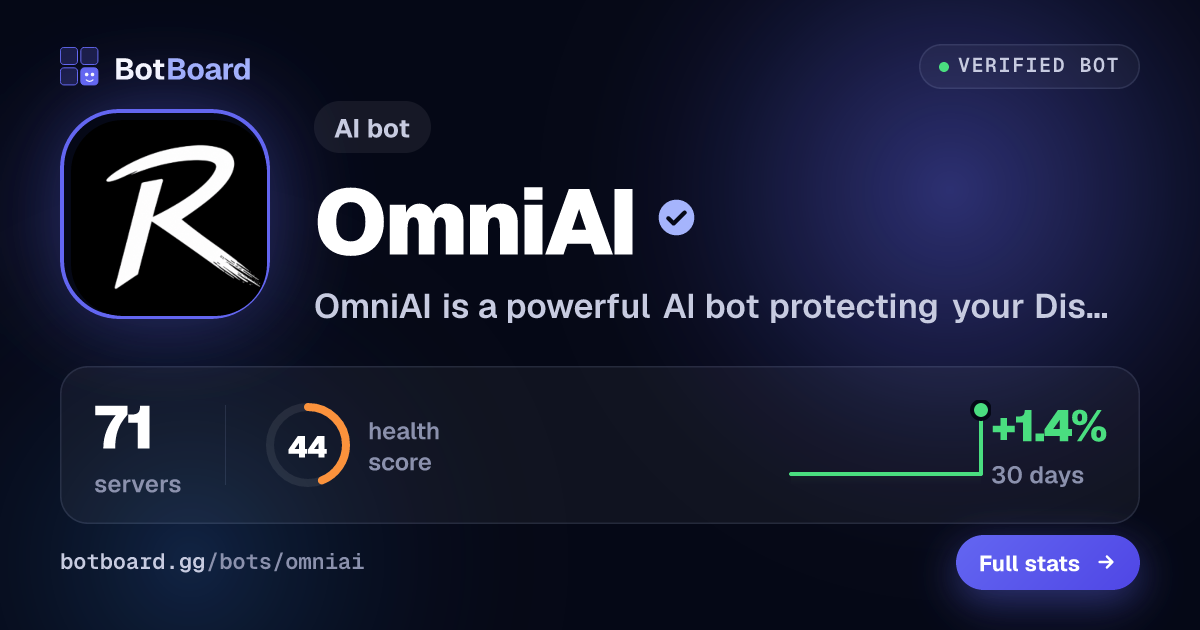 Share card for OmniAI