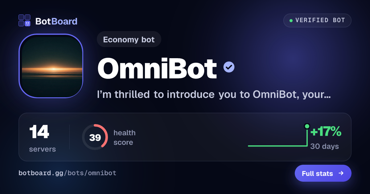Share card for OmniBot