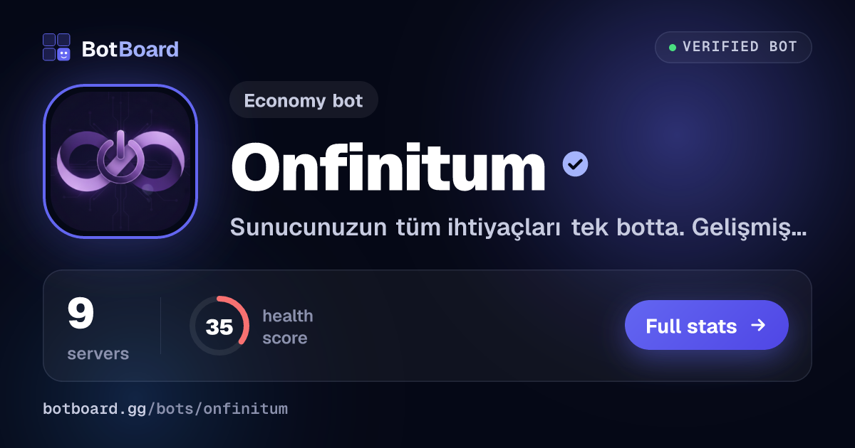 Share card for Onfinitum