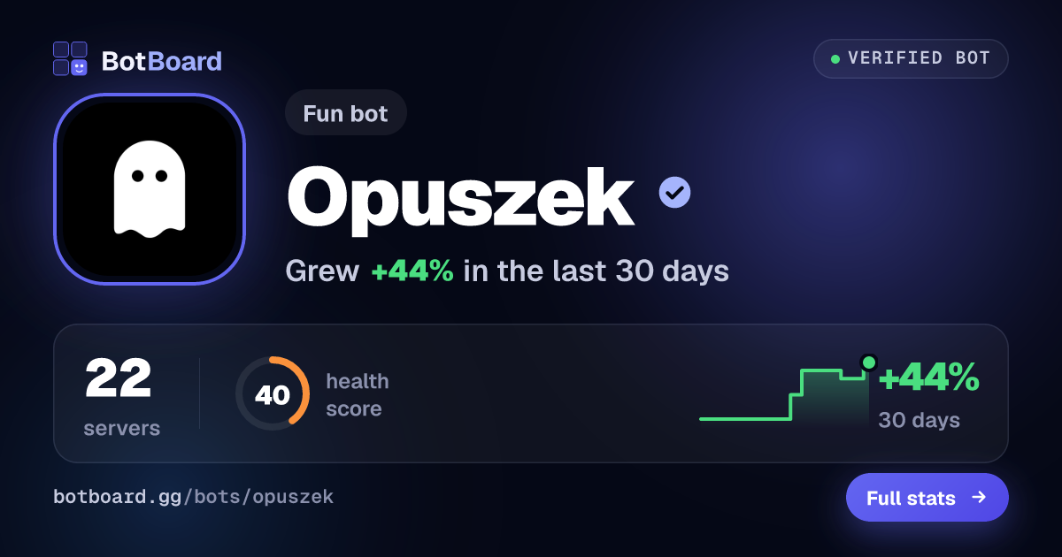 Share card for Opuszek