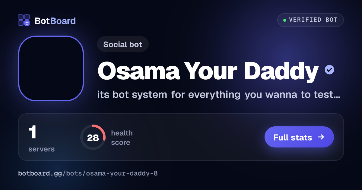 Share card for !     『♔Osama Your Daddy♔』8