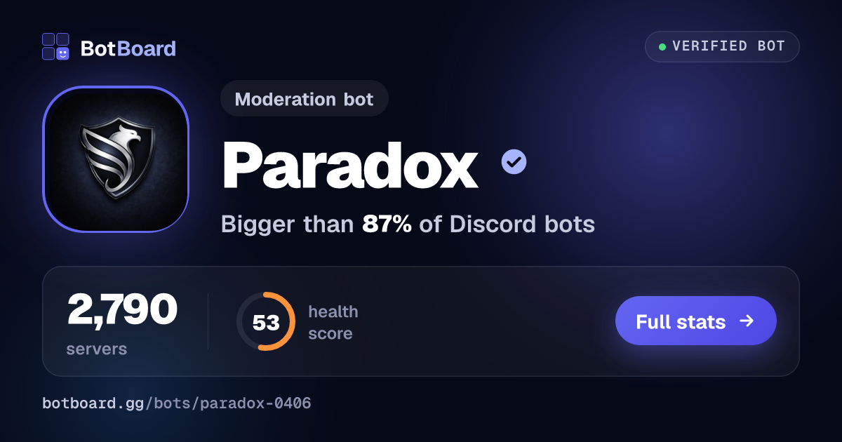 Share card for Paradox