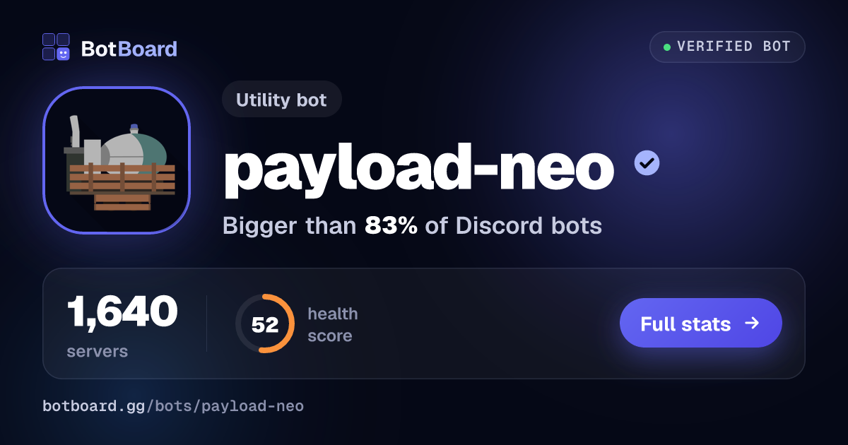Share card for payload-neo
