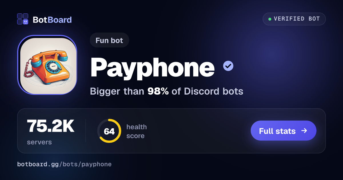 Share card for Payphone