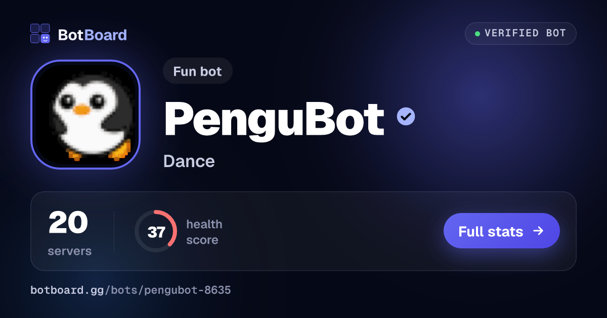 Share card for PenguBot