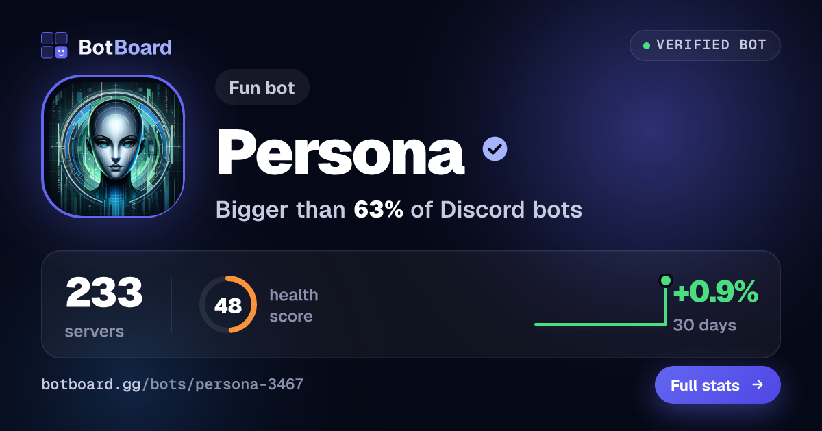 Share card for Persona
