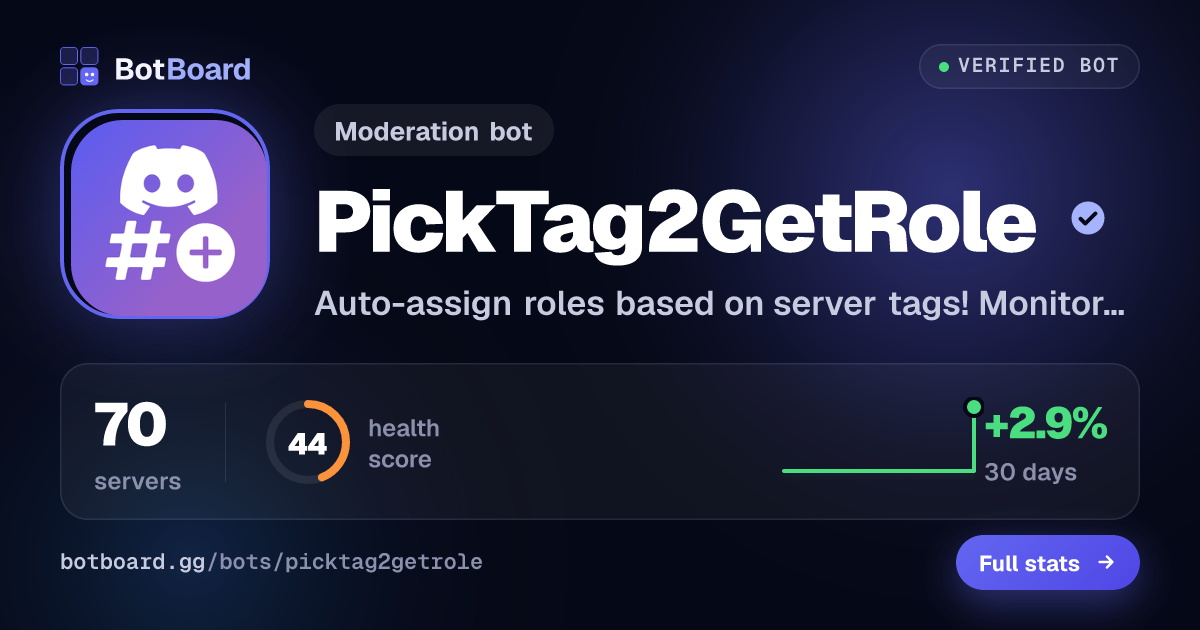 Share card for PickTag2GetRole