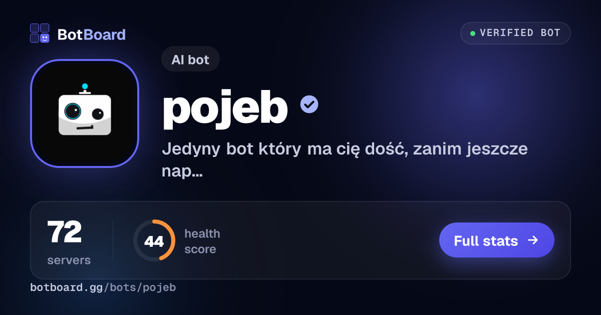 Share card for pojeb
