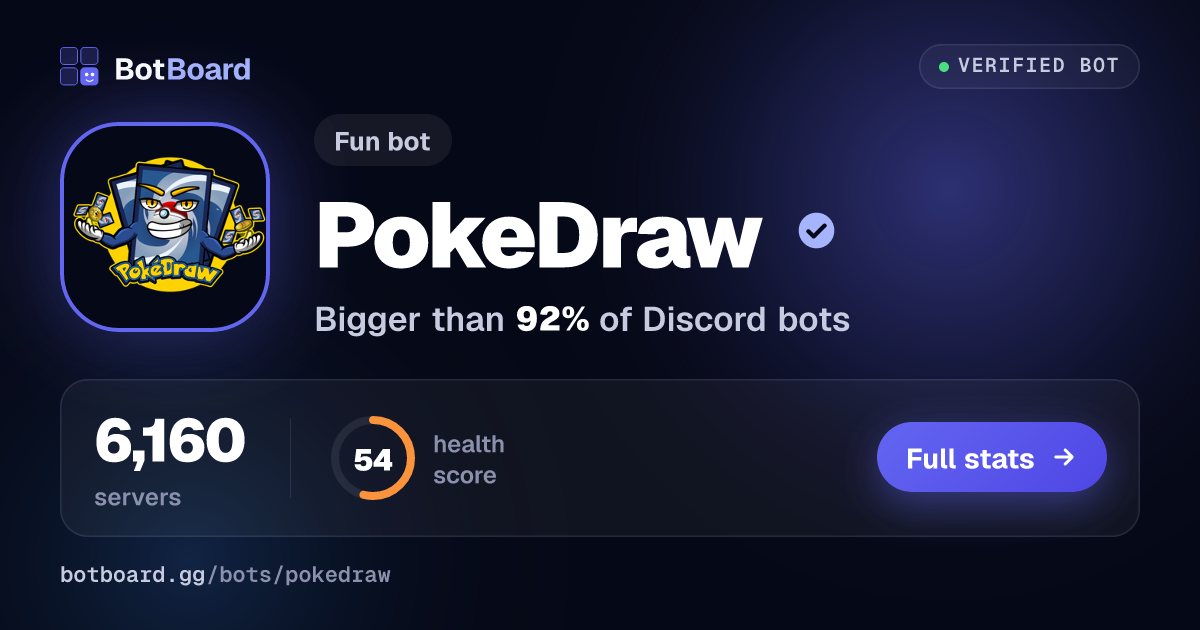 Share card for PokeDraw