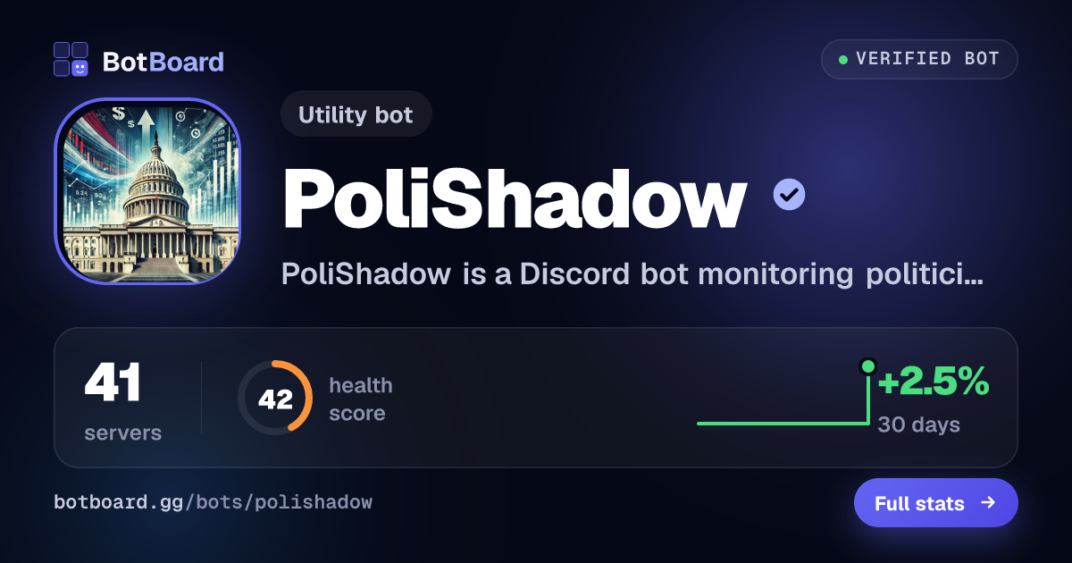 Share card for PoliShadow