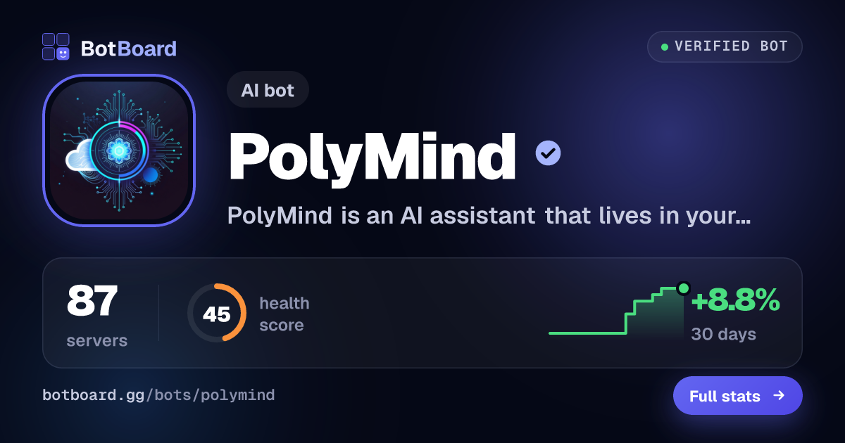 Share card for PolyMind