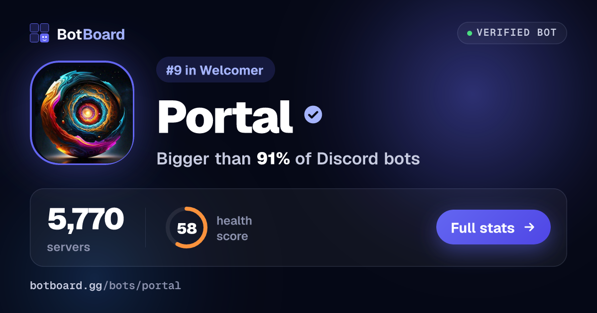 Share card for Portal