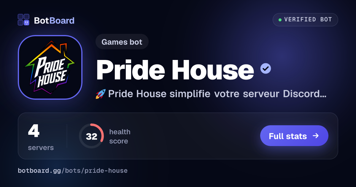 Share card for Pride House