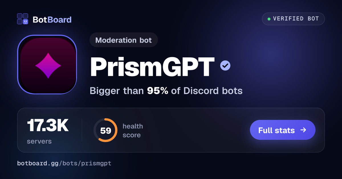 Share card for PrismGPT