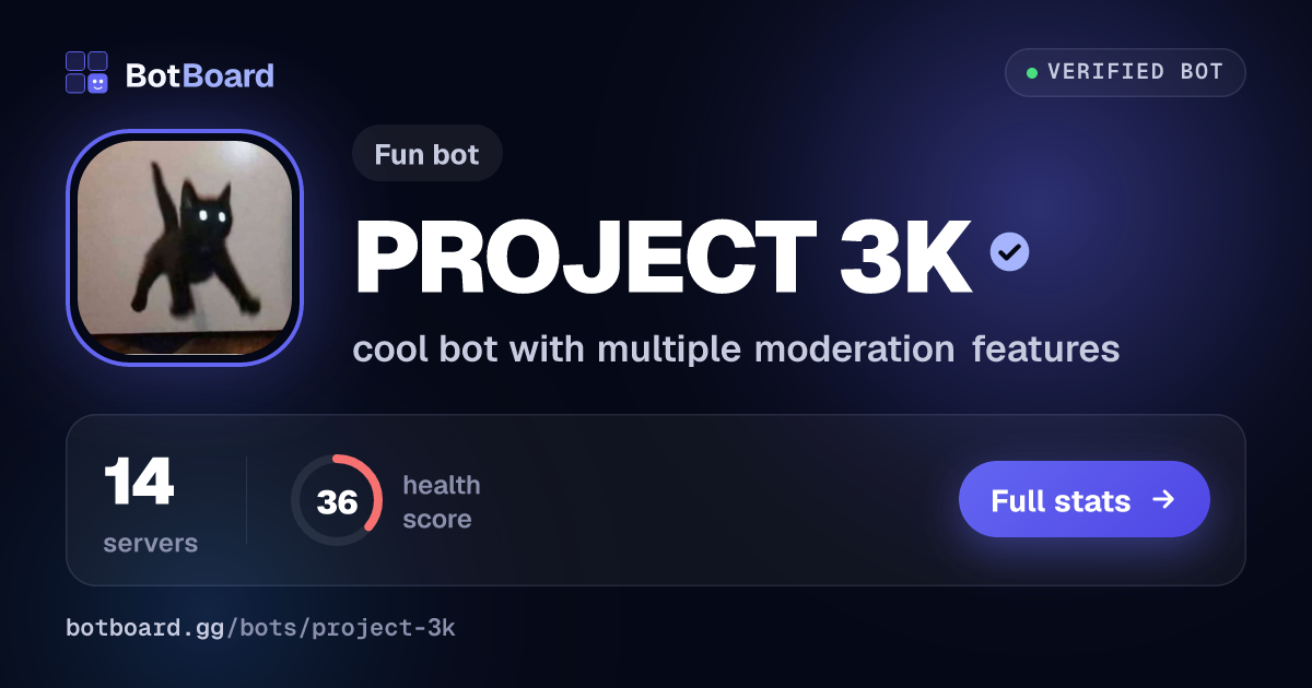 Share card for PROJECT 3K