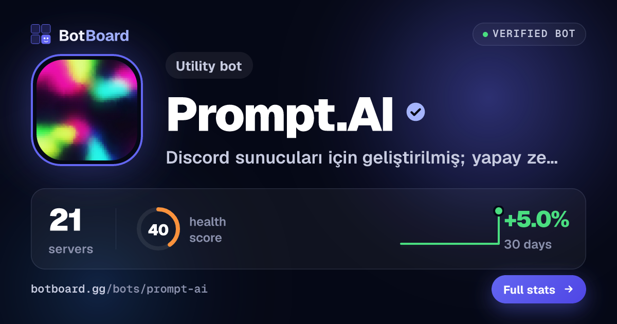 Share card for Prompt.AI
