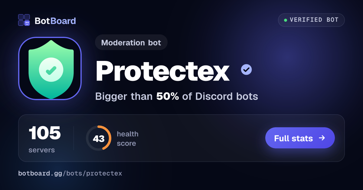 Share card for Protectex