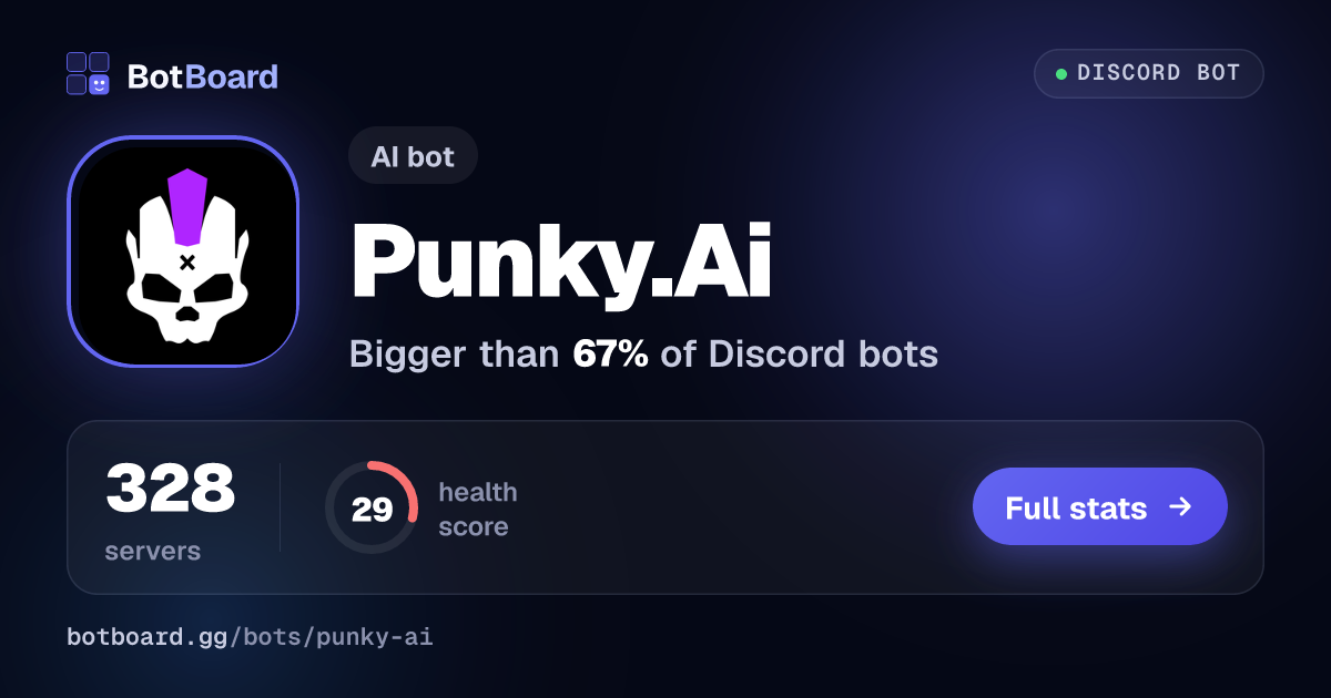 Share card for Punky.Ai