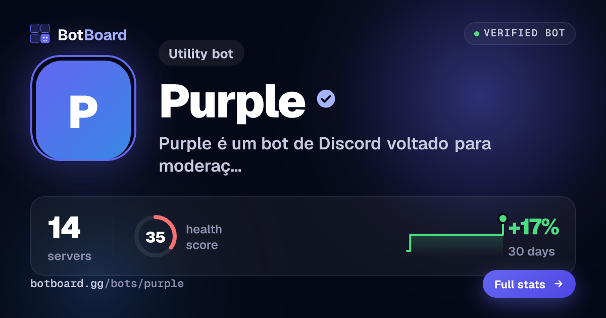 Share card for Purple